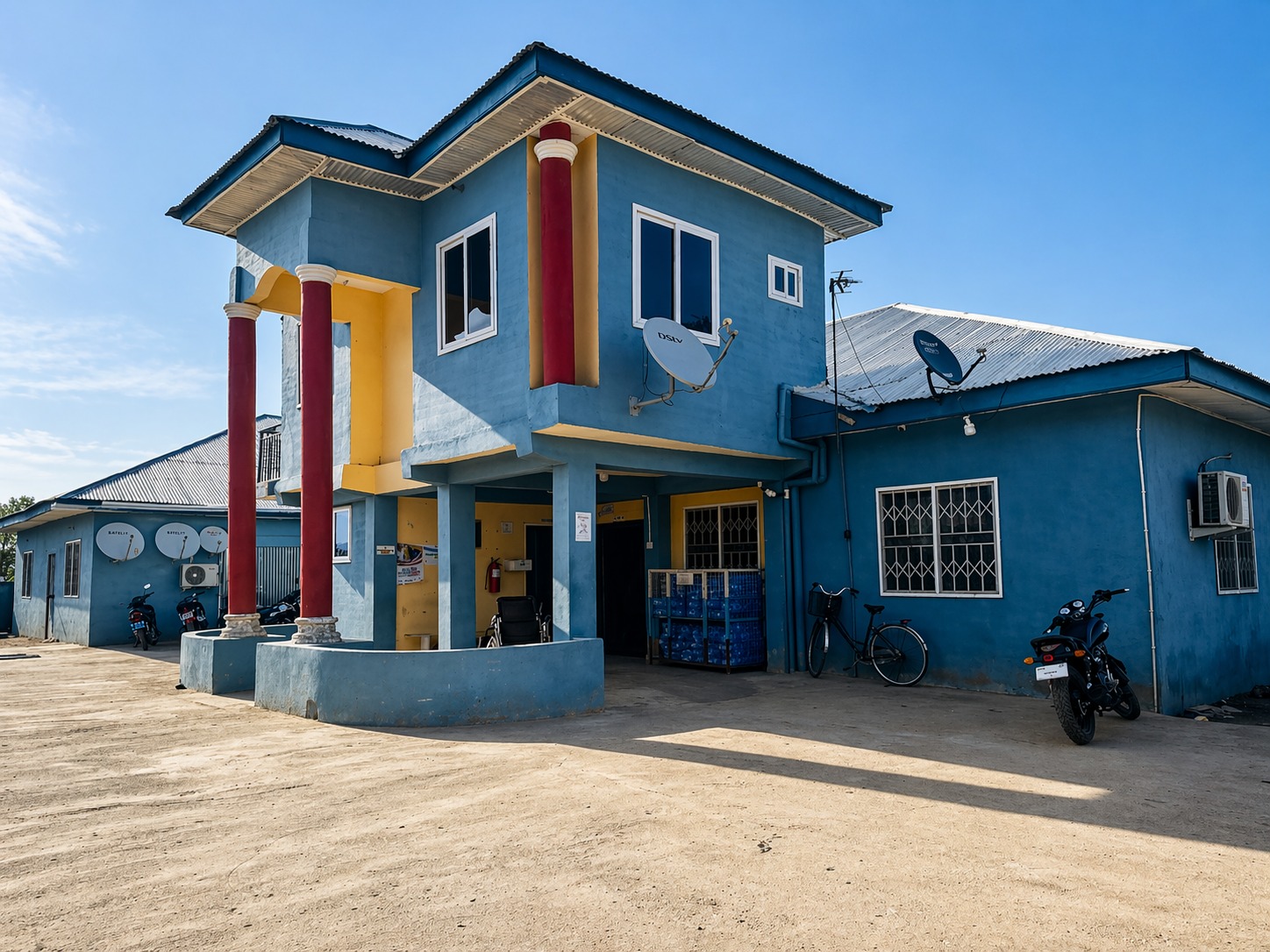 Modern Hospital Reception Area